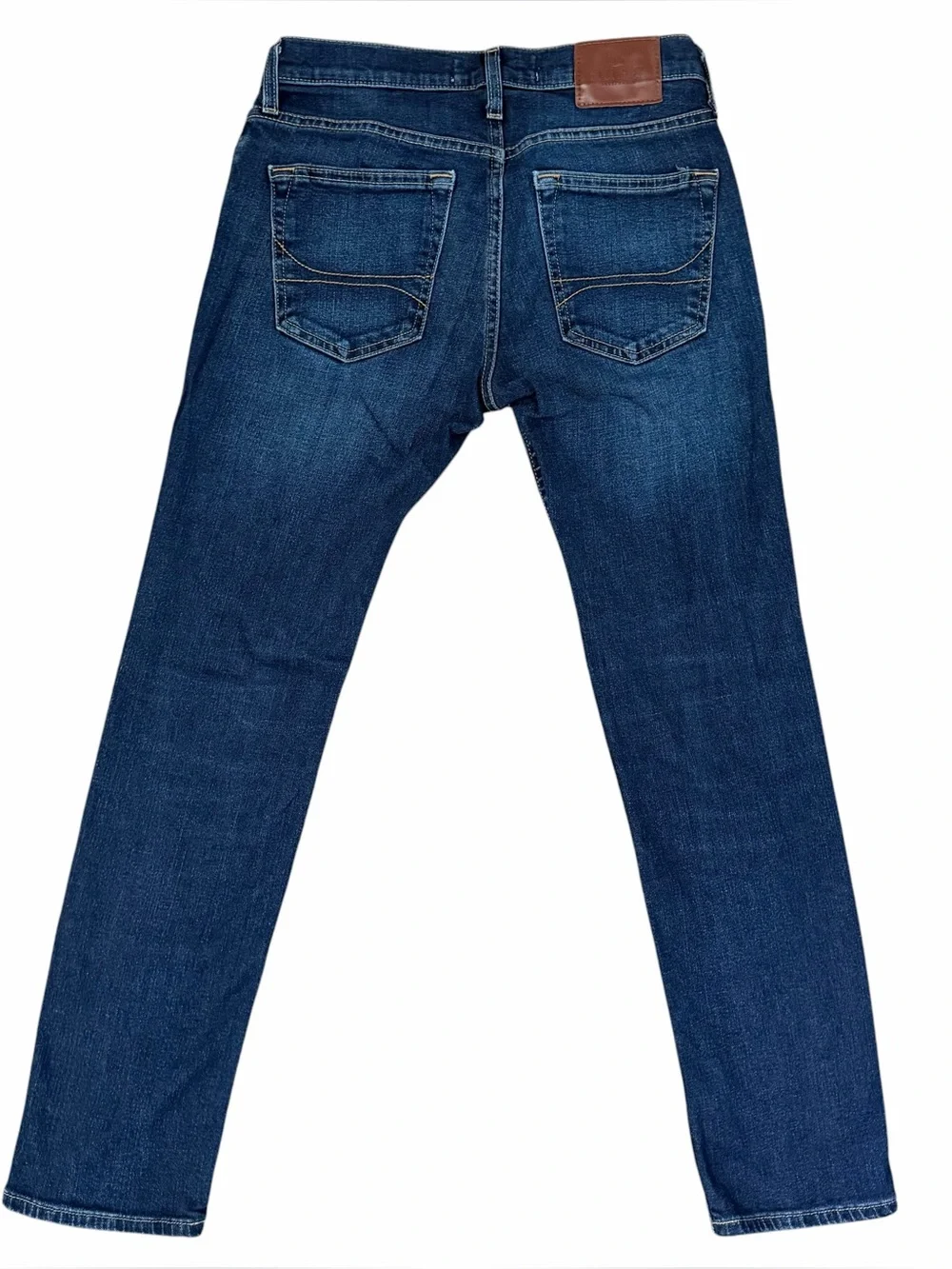Hollister Jeans Mens 28x30 Skinny Fit Stretch Blue Med Wash Denim Y2K Streetwear